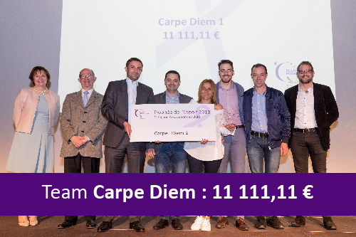 Relais pour la vie 2018. Récole de fonds de l'équipe Carpe Diem